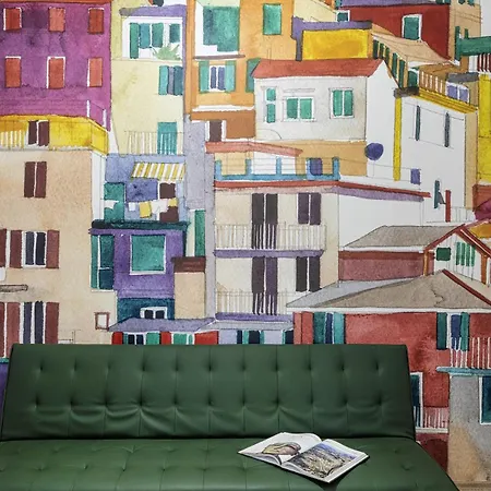 아파트 Art Near Lomellini Street By Wonderful Italy